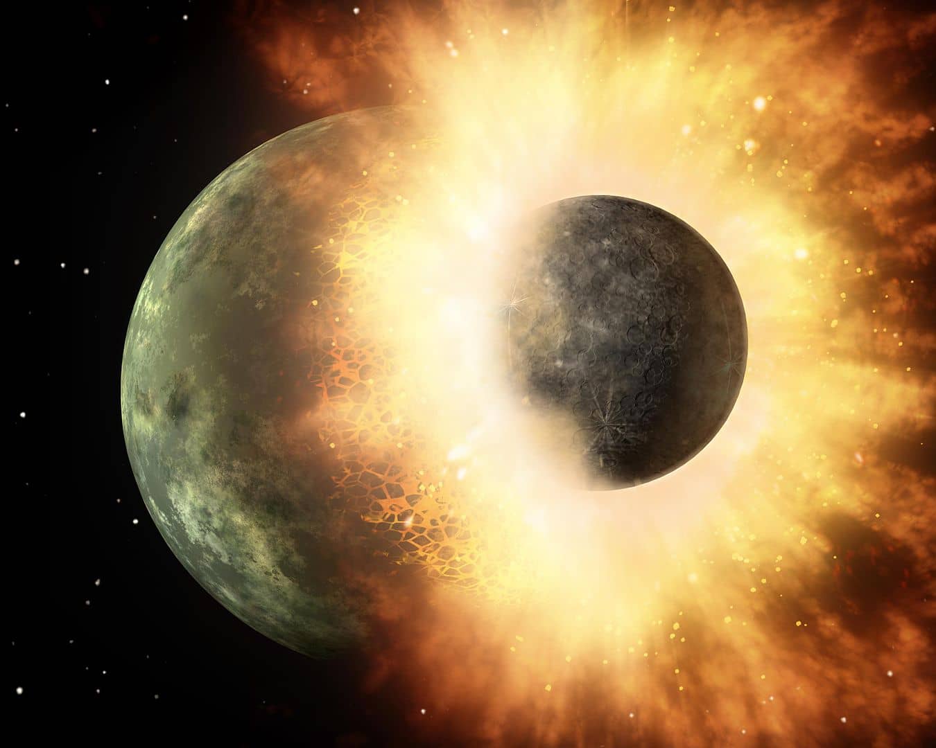 A cseljabinszki meteorit részese lehetett a Holdunkat létrehozó ütközésnek