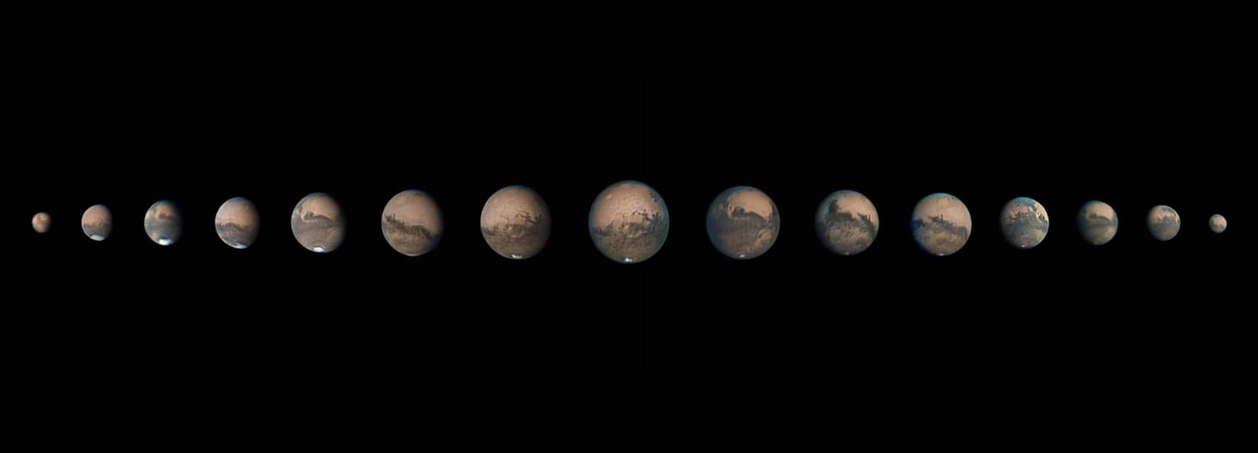 A Mars bolygó egy éve