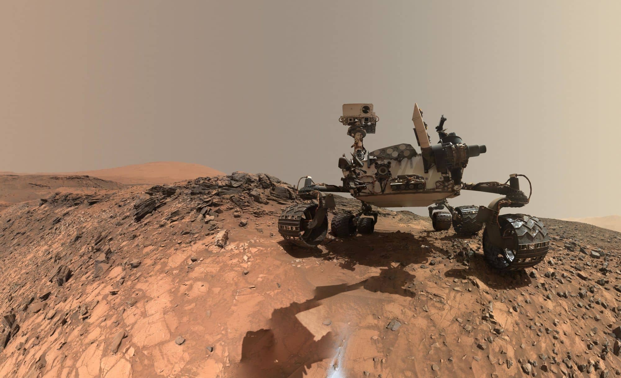 Szerves vegyületek és metán a Marson